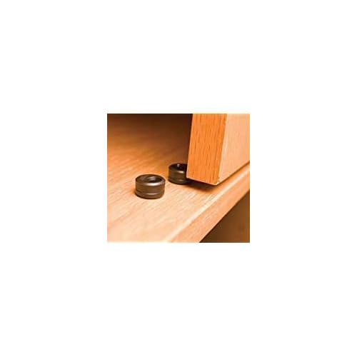 FastCap Euro Door Stop for Inset Doors Clear No Screws (Bulk 100 Count)