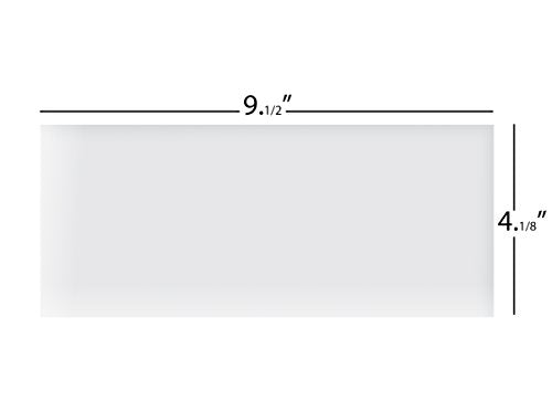 Splendoress 500 Count Self Seal Business Envelopes Letter Size 4-1/8 x 9-1/2 Inches