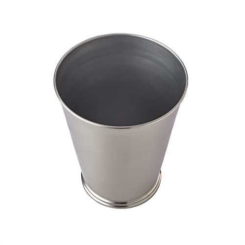 SKL Home by Saturday Knight Ltd. Roche Waste Basket, Stainless Steel, Wastebasket