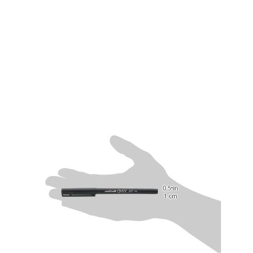 uniball Onyx Rollerball Pens, Fine Point (0.7mm), Black, 72 Pack