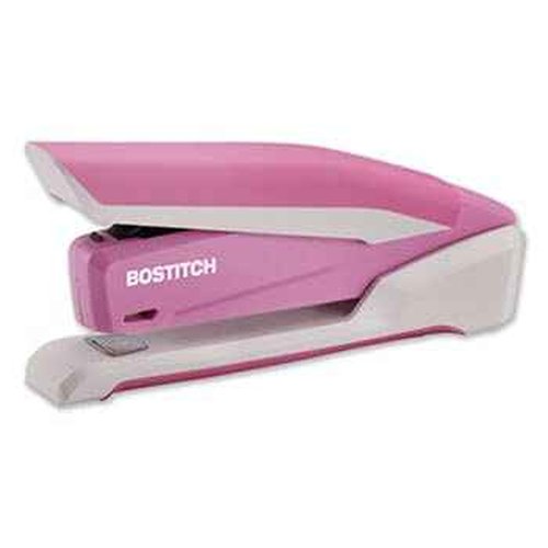 Pink Ribbon Desktop Stapler, 20-Sheet Capacity, Black/Pink by ACCENTRA, INC. (Catalog Category: Paper, Pens & Desk Supplies / Staplers / Desktop)