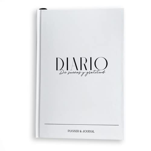 Daily Gratitude Journal & Dreams Planner (Spanish Edition) | Undated 2-in-1 | For Mindfulness, Purpose & Success | Includes Mirror for Affirmations & Luxury Gift Box ? Stay present while achieving your dreams - Diario de Sue?os y Gratitud