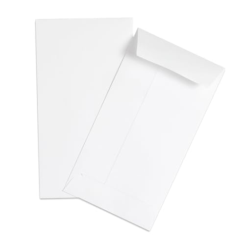 Guardian White Paper Coin Envelopes - Pack of 500, 3.5 x 6.5 Inches, Made in USA