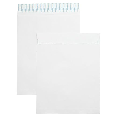 JAM Paper White Open End Catalog Envelopes 11.5 x 14.5 Inches, Pack of 25