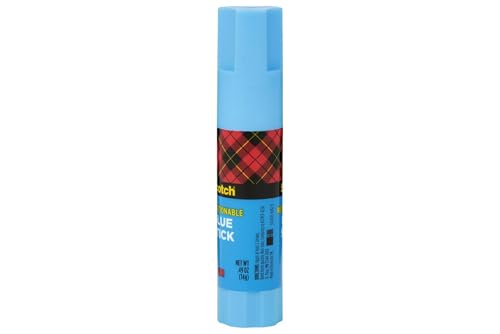 3M Removable Restickable Glue Stick .49oz Repositionable 3-Pack – Craft & Office Glue