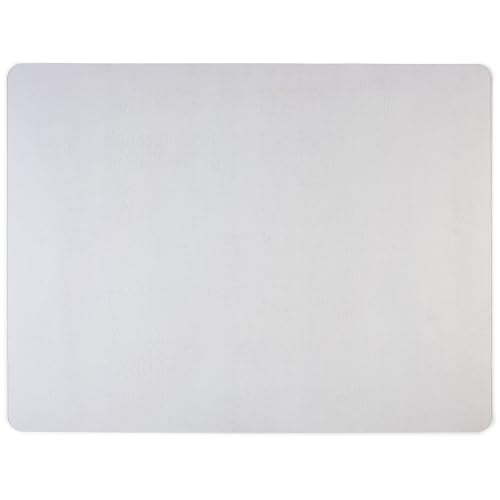 Staples Clear Office Chair Mat 46" x 60" for Hard Floors, Textured Bottom