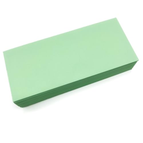 Limited Papers (TM) No. 10 Regular Standard Mailing Envelope - Pastel - Soft - 24 Pound (4.8 inch x 9.5 inch) - Announcement, Invoices, Checks, Letters, Contracts, Business Envelopes (Green, 500)