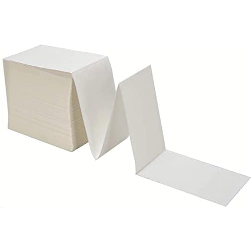 9527 Product Fanfold 4 x 6 Direct Thermal Labels White Perforated Shipping Labels,2 Stack,Total 2000 Labels