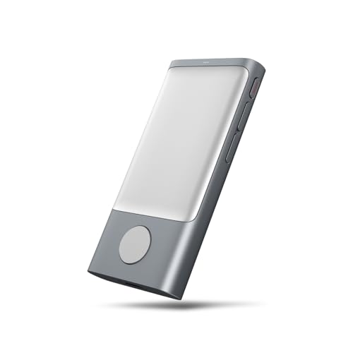 Cheerdots Bluetooth Presentation Clicker Wireless Presenter, Air Mouse with Red Light Presentation Remote for Mac, Windows, iPad OS and Android, Space Gray