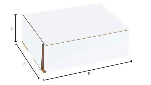 AVIDITI Shipping Boxes Small 9"L x 6"W x 2"H, 50-Pack | Corrugated Cardboard Box for Packing, Moving and Storage