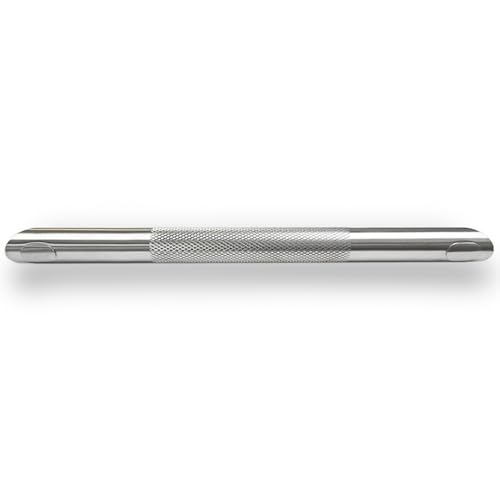 Seachrome Coronado Corner Shower Foot Rest Safety Non-Slip Foot Grip for Shaving Legs, #304 Stainless Steel, Satin Brushed Nickel