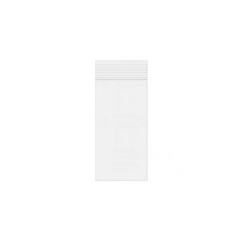 100pcs 5.9x3inch Crystal Clear Zip Seal Bags(100pcs) Acid Free