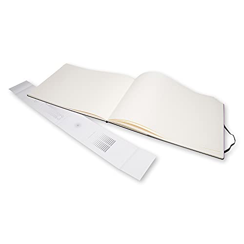 Moleskine Art Watercolor Album, Hard Cover, A3 (11.75" x 16.5") Plain/Blank, Black, 60 Pages