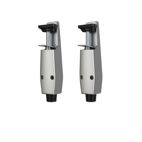 Parent - Pacific Doorware Heavy Duty Spring Loaded Step Down Door Stopper (Aluminum Silver, 2 Pack)