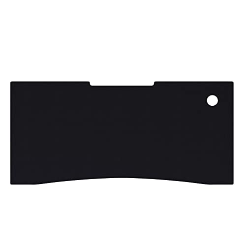 Flash Furniture Mallot Mega Size Extended Gaming Mouse Pad - Black Anti Slip Rubber Base - 45.75" x 23.75" x .125" - Micro Weave Top - Large Home Office Desk Mat