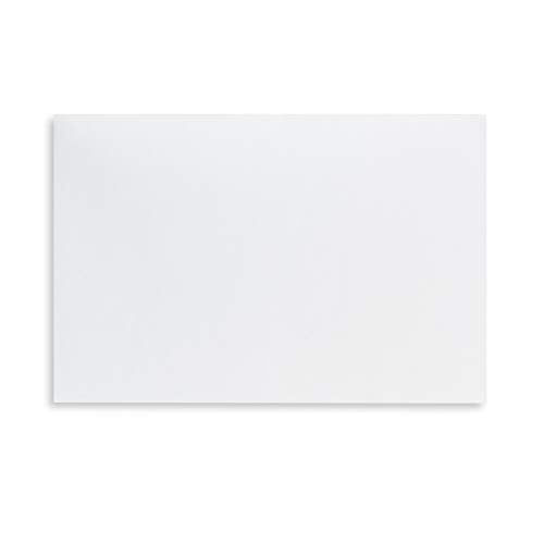 250 6x9 Envelopes, Open Side with Open Flap Latex Self Seal Security Booklet Envelopes, Securely Holds a Small Booklet, Catalog, Card, or Brochure, Strong Self Seal Flap, 250 Side Open White Envelopes