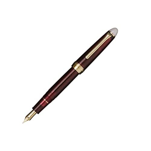 Shikiori Moonlit Night Water Surface Night-burning Fine Point 11-0558-202 With Kanji LOVE Sticker, Red, 5.78 x 0.47 x 0.39 in