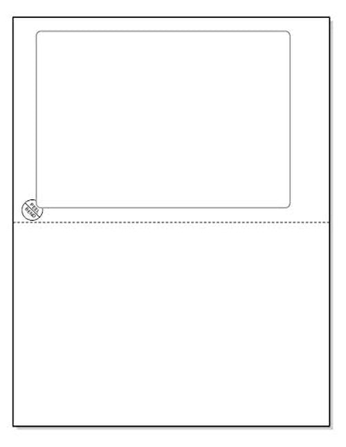 NextDayLabels - 500 Sheets Click Ship Integrated Labels with Tear Off Receipt, Designed for Printing Online Labels. 8-1/2" x 11" Sheet with one Label 6.8125" x 4.75", Use for USPS, Ebay, Paypal, ETC.