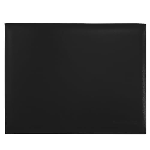 GraduationMall Imprinted Diploma Cover for Certificate 8.5''x 11'' Black,12-Packs
