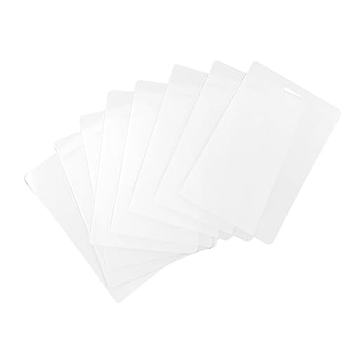 10 Mil Hot Luggage Tag Laminating Pouches with Slot [Pack of 100] 2-1/2 X 4-1/4 Clear