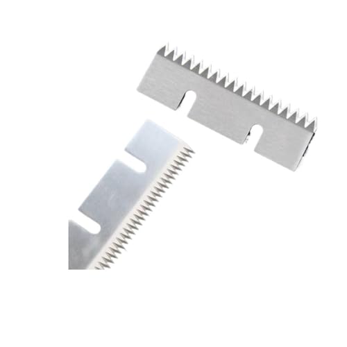 CUBATR 65x30x1.5mm Serrated Carton Sealer Blades for Semi-Auto Packaging Machines, Pack of 10