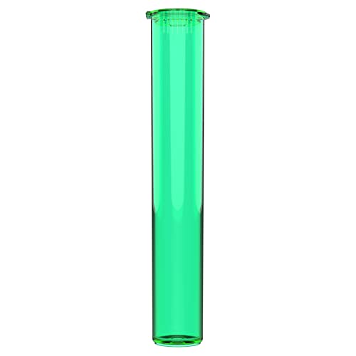 Translucent Green Child Resistant 116mm Plastic Packaging Tubes 500 pcs