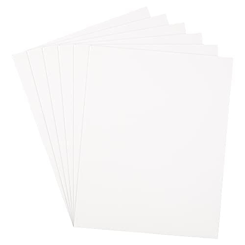 JAM PAPER Laminated Two Pocket Glossy School Folders - Letter Size - High Gloss White - Bulk 25/Pack