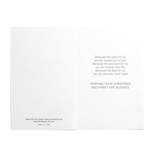 DaySpring - Simply Jesus - 60 Bulk Christmas Boxed Cards (J4794), Multi