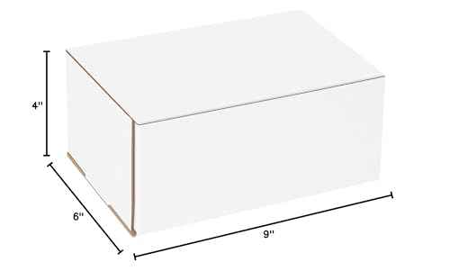 BOX USA Shipping Boxes Small 9"L x 6"W x 4"H, 50-Pack | Corrugated Cardboard Box for Packing, Moving and Storage