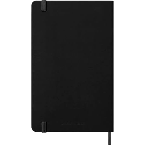 Moleskine Classic 12 Month 2026 Daily Planner, Hard Cover, Large (5" x 8.25"), Black, 400 pages