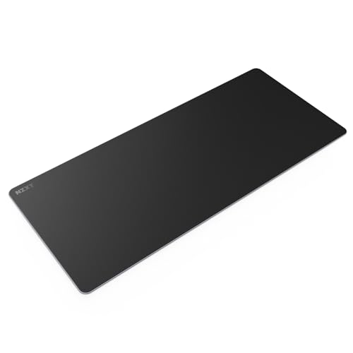 NZXT Zone Elite - Premium XXL Gaming Mouse Pad - Ultra-Smooth Nano-Knit Cloth Surface - Optimized for Speed and Control - Spill-Resistant, Soft Foam Base, Reinforced Low-Profile Stitching - Black