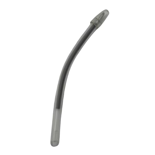 Comfort Axis Flexible Non-Lethal Safety Pens 4" Bendable Pens for Hospitals, Mental Health Institutions and Prisons, Black (100 Pack)