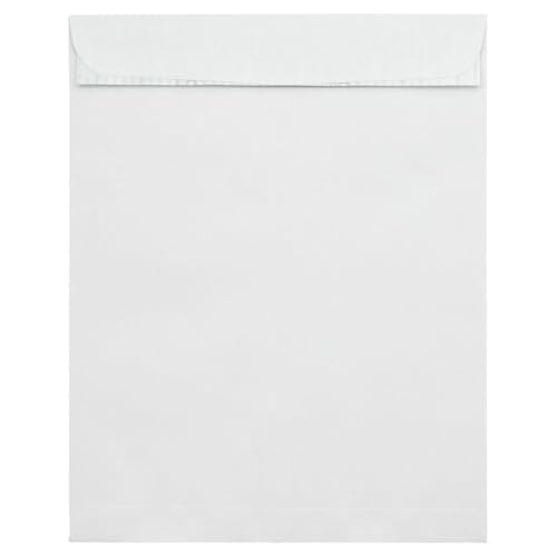 JAM Paper White Open End Catalog Envelopes 11.5 x 14.5 Inches, Pack of 25