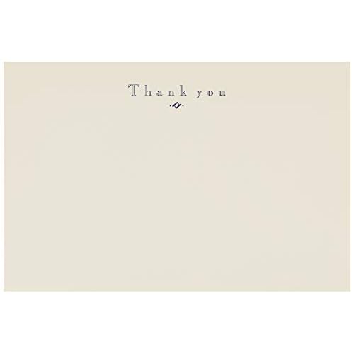 Crane & Co. Navy Hand Engraved Thank You Cards (CT3116),10 cards / 10 lined envelopes