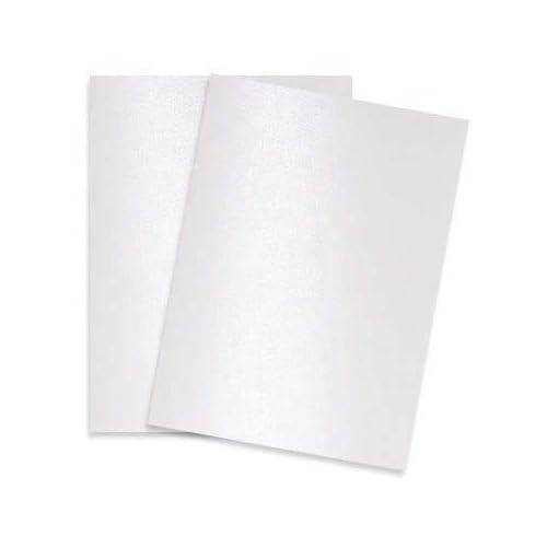Limited Papers (TM) Shimmer Pure White Pearl, Digital Metallic Stationary Paper. Perfect for Business, Invitations, Weddings. And More. 200 Sheets. (80 lb. - Text, 8.5 x 11)
