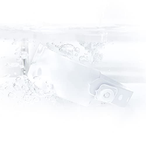 White Wristbands 500 Pack - Colored Wristbands for Events, Vinyl Wristbands of Party by Fivepeans
