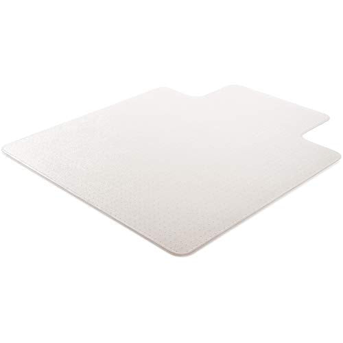 Lorell, LLR69166, Wide Lip Medium Pile Chairmat, 1 Each, Clear