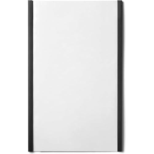 25pcs Magnetic Label Holders 3x5 Inches | C Channel Magnetic Index Card Holder for Steel Shelves, Warehouse Racks