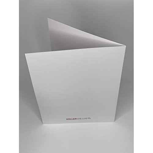 Keller Williams Folders "White" 25 Pack