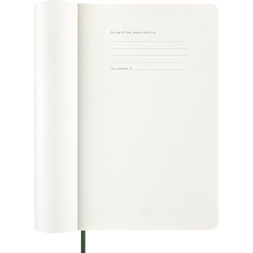 Moleskine Classic 12 Month 2026 Weekly Planner, Soft Cover, Large (5" x 8.25"), Myrtle Green, 144 pages