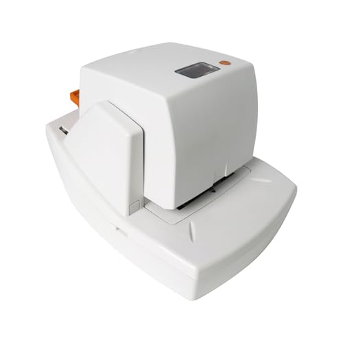 Churler Heavy Duty Electric Stapler - Automatic Flat-Clinch, 70 Sheet Capacity, 5500 Staples Included, 3 Binding Speeds