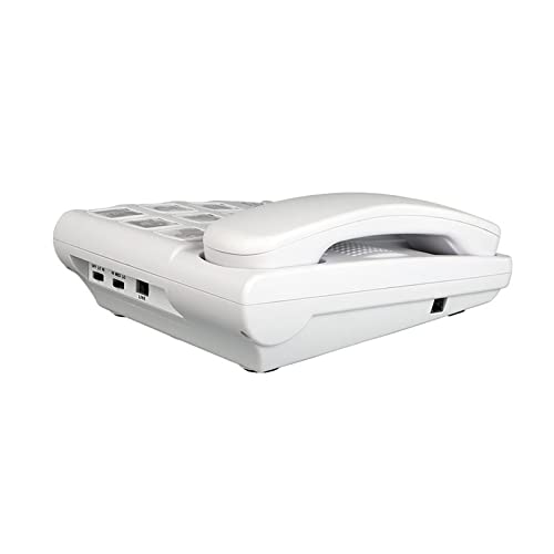 Corded Big Button Picture Phone for Seniors with Speaker Redial, Hands Free Landline Desk Telephone, Amplied Large Button Home Phones