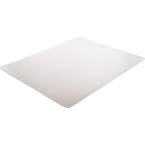 Lorell LLR82821 Carpet Chair Mats, 2.48" Height X 19.09" Width X 73.62" Length, Clear