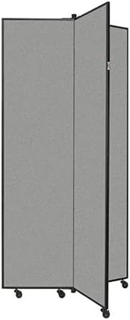 Display Towers - Portable Art Display Panels with Tackable Surface | 6'5" H x 3'1" W - Select Grey Fabric