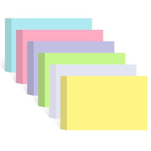 Colored Blank Index Cards 3x5 Inch Flash Cards Flashcards Heavy Weight Note Cards for Studying School Office Supplies, 240 Count