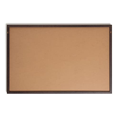 U Brands Dry Erase Calendar White Board with Wooden Style Frame, Office Supplies, 20¡± x 30¡±