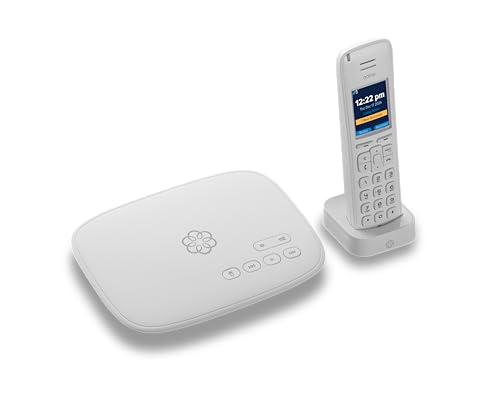 Ooma Telo Air VoIP Home Phone Service with HD3 Handset - White