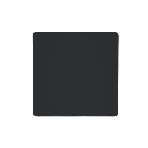 DESKU Office Desk Chair Mat – PVC Mat for Hard Floor Protection, Black, 30 Inches x 48 Inches, Made in The USA, Home Office Supplies, Made in The USA