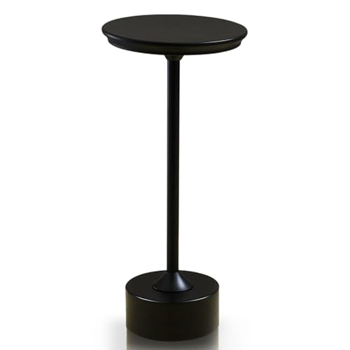 Portable LED Desk Lamp - 3-Color Touch Control,3-Levels Brightness,Rechargeable Battery,Ideal Bedside Lamp for Nightstand,Bedroom, Living Room