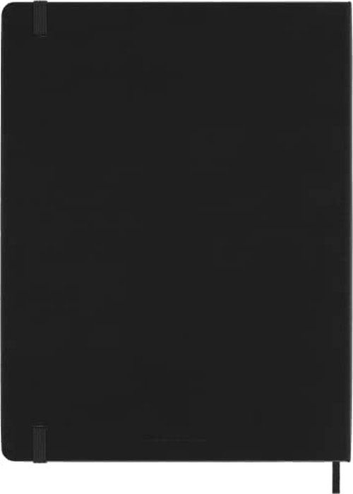 Moleskine Classic Notebook, Hard Cover, XL (7.5" x 9.5") Ruled/Lined, Black, 192 Pages